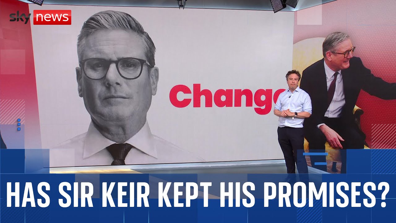 Has Sir Keir Starmer kept his promises one year on?