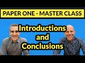 Effective Introductions and Conclusions