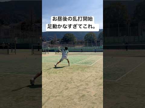 お昼食べた直後全く動けないの俺だけ?#ソフトテニス#ソフトテニスあるある#ソフトテニス乱打#ソフトテニスストローク#ディーフォース#アクロスピード#ボルトレイジ#ソニックブロー#あすてに#ミズノ#乱打