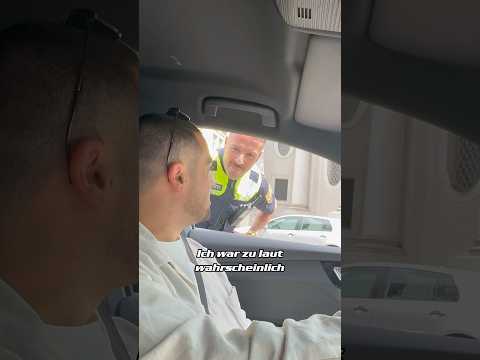 Verkehrkontrolle in München wegen #gianna 🚓 😅 #polizei #110
