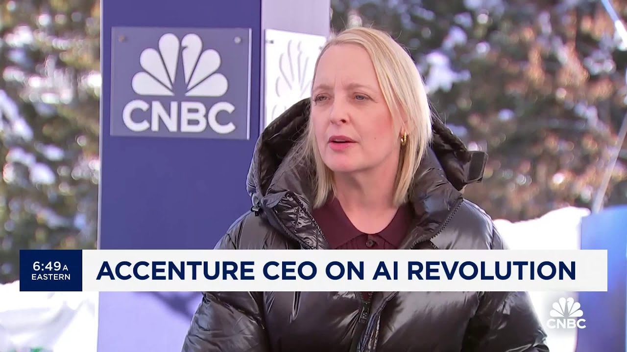 Accenture CEO Julie Sweet: AI can be great, and we have to bring our people along