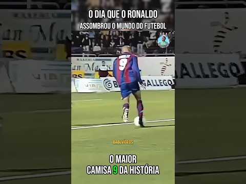 Ronaldo Fenômeno o Maior camisa 9 da história #ronaldofenomeno #ronaldo9 #ronaldo #futebol