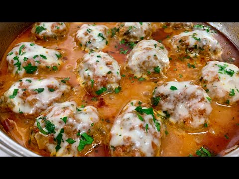 Las Mejores ALBÓNDIGAS de CARNE MOLIDA en SALSA! RECETA fácil y DELICIOSA  #albóndigas #albondigas