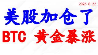 美股加仓了！BTC和黄金暴涨！下周谁暴涨？