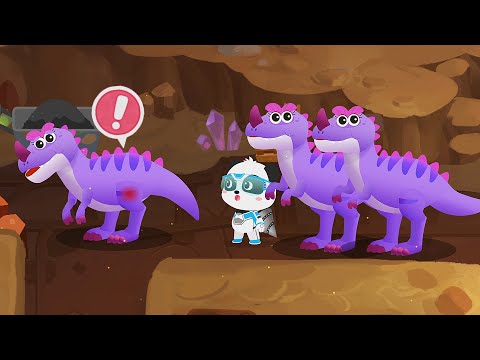 Dinosaur Rescue Team - Help The Dinosaurs Out Of Danger And Take Care Of Them - Babybus Game Video
