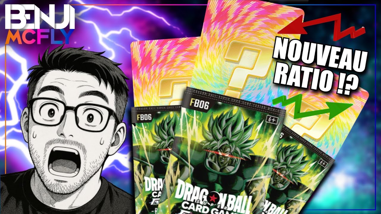 😱JE NE M'ATTENDAIS PAS A CA !!🤯 J'ouvre mon 1er display DRAGON BALL FUSION WORLD FB06