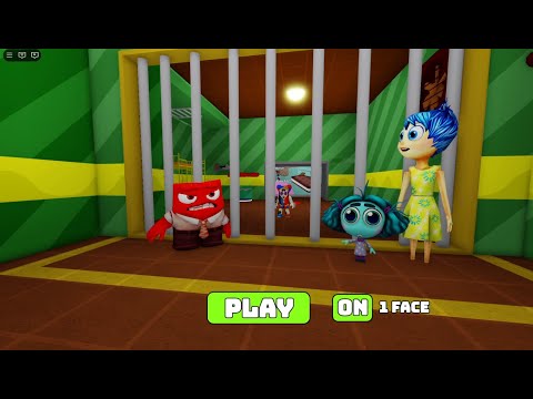 INSIDE OUT 2 FAMILY POLICE PRISON RUN! #roblox #scaryobby