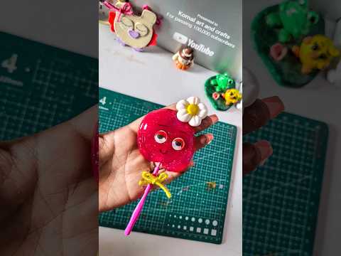Easy kids craft #shorts #trending #youtubeshorts #diy #lolipop #slime #kidscraft #amaira