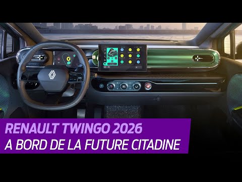 Renault TWINGO (2026). On vous révèle son INTERIEUR dans les moindres détails