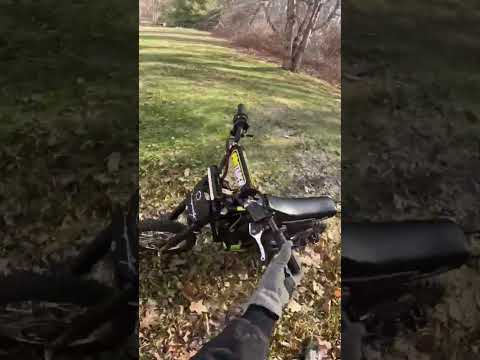 WHAT WAS THAT!?💀😧 #bikelife #ebike #surron #dirtbike #scary