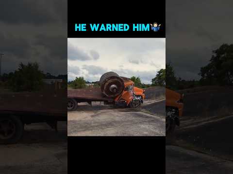 Think Its Still Driveable? #heavyequipment #viral #fyp #shorts