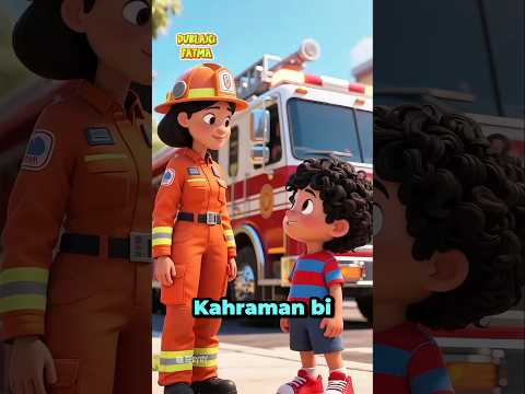 KAHRAMAN Bir İTFAİYECİ Oldum! 🔥❤️