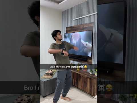 bro finally became imposter ☠️😂 #funny #amongus #imposter #erenyeager #aot #indianmeme #shorts