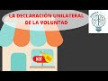 Declaración Unilateral de la Voluntad