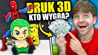 Najlepszy DRUK 3D WYGRYWA 500zł!