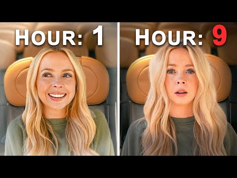 Flying for the first time PREGNANT (and with a 1 year old)  😳