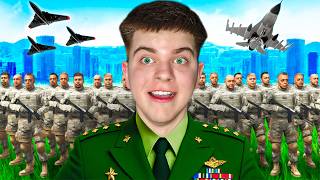 NAPRAVIO SAM SVOJU VOJSKU U GTA 5😲🎖️ *uništio grad*