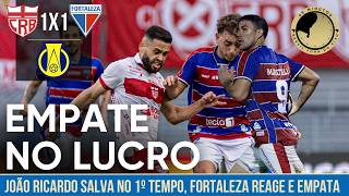 CRB 1 X 1 FORTALEZA - TRICOLOR REAGUE APÓS SAIR ATRÁS E ARRANCA EMPATE EM MACEIÓ