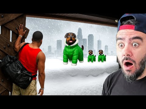 FRANKLIN KAR FIRTINASINDA CHOPU KURTARDI - GTA 5 MODS