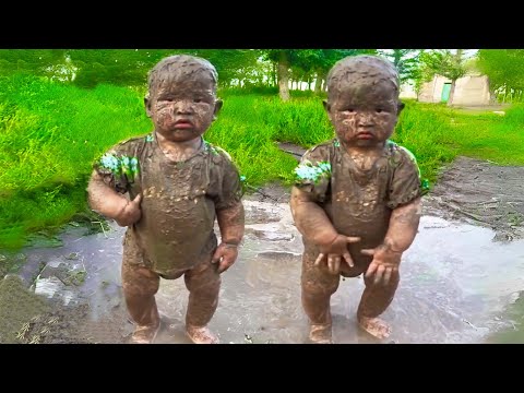 Baby And Siblings Have Adorable Fight 😛😛 Funny Baby Video  COOL PEACHY🍑