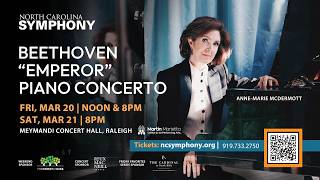 Beethoven's "Emperor" Concerto in Raleigh, March 20-21
