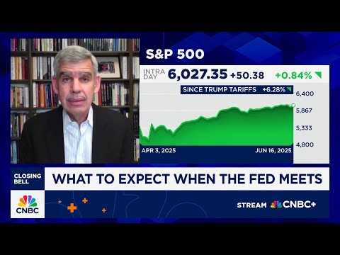 YouTube video thumbnail: Markets Have Learned to Fade Geopolitical Shocks, Says Allianz's Mohamed El-Erian