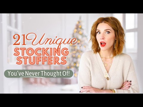 21 UNIQUE STOCKING STUFFERS (that you've never thought of 😉) for Christmas 2024🎁