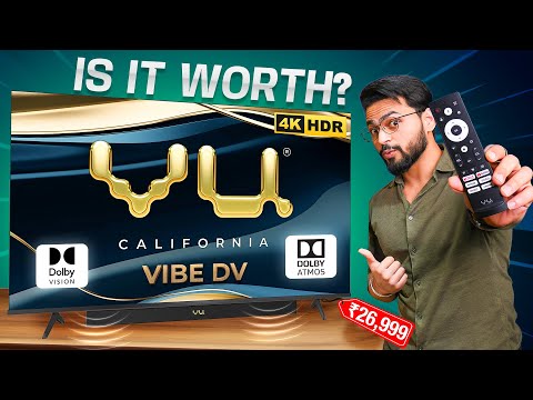 VU Vibe DV TV 2025 Unboxing 🤩 | QLED 4K + 88W Soundbar 🤯 | Dolby Vision at ₹26,999/- Only! 🚀