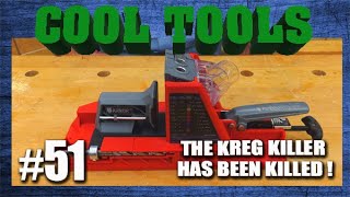 The end of the pocket hole jig