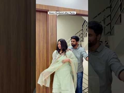 Every Husband after Party #funnyshorts #comedyshorts #viralshort #trendingshorts #ramsafamily #new