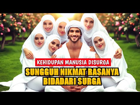 NIKMATNYA BIDADARI SURGA‼️ BEGINILAH NASIB MANUSIA JIKA NABI ADAM DAN HAWA TIDAK MEMAKAN BUAH KHULDI