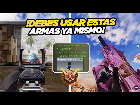 PROBE LAS 4 MEJORES ARMAS ANTI-META Y TE SORPRENDERAN (MEJORES CLASES) COD MOBILE 2025