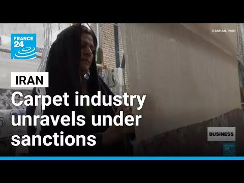 YouTube video thumbnail: Iran's Carpet Industry Unravelling Under US Sanctions