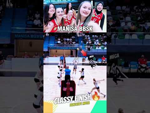super rally ‼️ megawati fake shot finish 🔥 #volleyball #bolavoli #manisa_bbsk