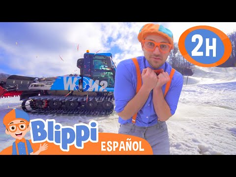 Blippi Explora Leavenworth Ski Hill: ¡Aventura en la Nieve! | Moonbug Kids - Parque en Vivo!