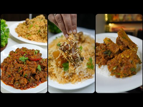 3 Types Of Mutton Recipes