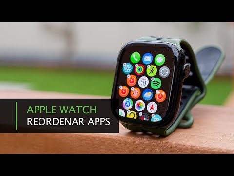 Cómo reordenar las apps del Apple Watch