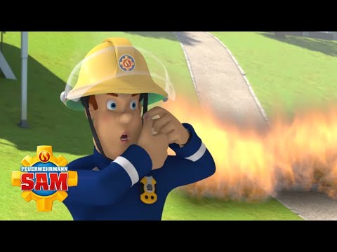 Hügelbrand im Pontypandy Park | Feuerwehrmann Sam | Rettungsaktionen im Freien | Cartoons für Kinder
