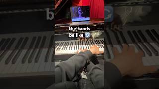 i love playing this because the left hand be criss-crossing like 🔄↗️↙️➡️ over the right hand