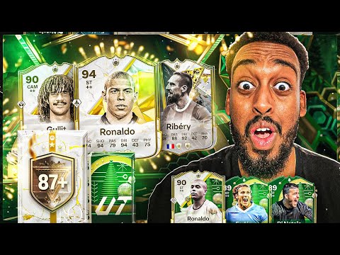 OMG 4+ MIO KARTE GEZOGEN🔥🤩30x 87+ CENTURIONS/BASE ICON PACK!! MR. PACKLUCK IST BAAACK🤫🇧🇷I EA FC 25