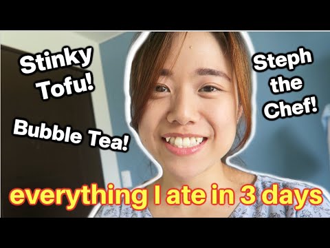 I filmed everything I ate for 3 days (Taiwan Edition)