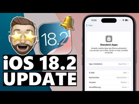 iOS 18.2 Update – NEUE Funktionen für ALLE (auch ohne Apple Intelligence)