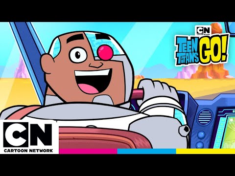 Tiny Titans Inside Cyborg! | Teen Titans Go! | @cartoonnetworkuk