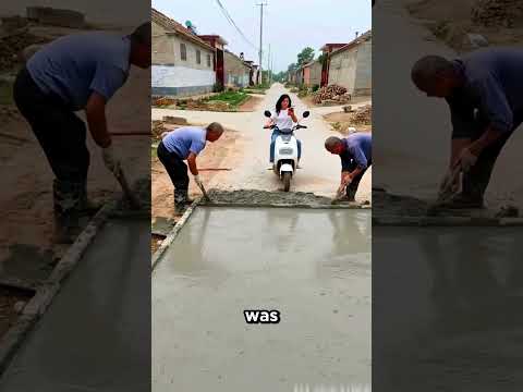 Scooter Fail on Fresh Asphalt 😲