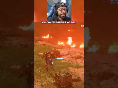 Chuva de Baleias pegando fogo no Death Stranding 2: On the Beach