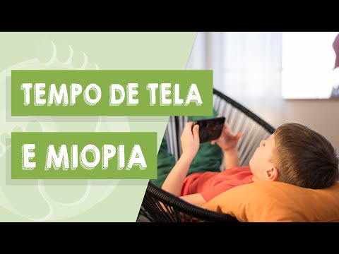 Tempo de tela e Miopia