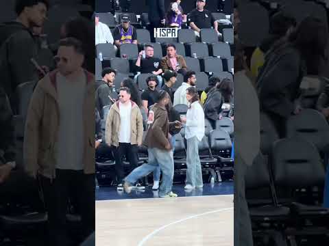 La seguridad de la NBA no reconoció a Travis Scott e intentaron bloquearle el paso