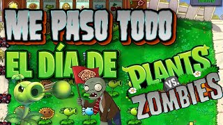 Me paso todo el día de pvz 1!!!!
