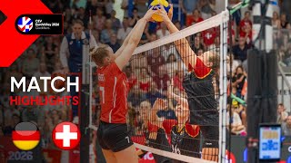 Match Highlights I GER vs SUI I CEV EuroVolley 2026 Women Qualifiers