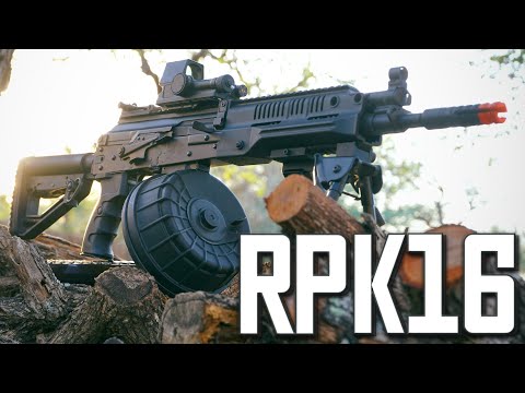 LCT RPK16 Airsoft LMG Review - A Terror At Any Airsoft Field